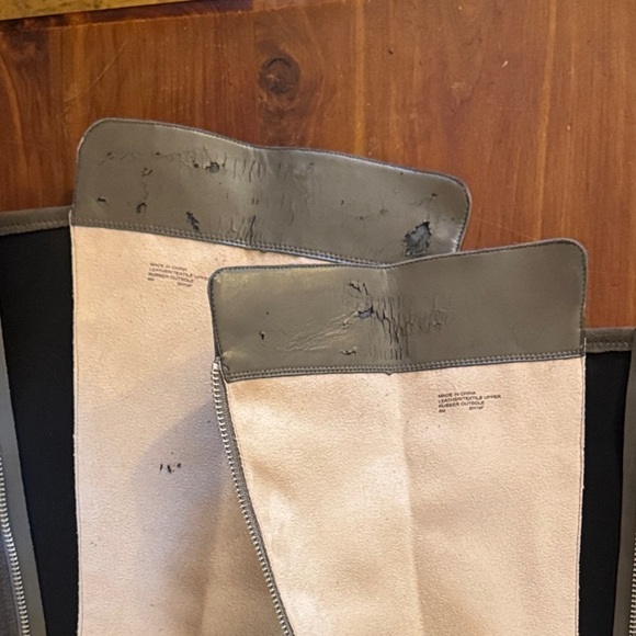 Michael Kors Gray Over the Knee Boots - Picture 3 of 7